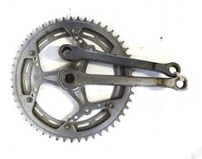 DOPPIA CORONA - GUARNITURA  PER BICI DA CORSA D'EPOCA EROICA-  DENTI 52-47