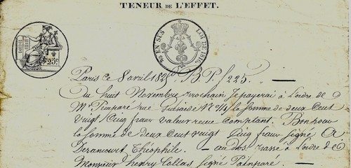 1825 protet huissier - protet,
