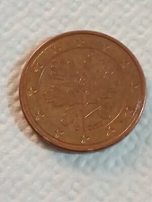 5 CENTESIMI DI EURO 2002 GERMANIA ZECCA D MONETA RARA PER COLLEZIONISTI