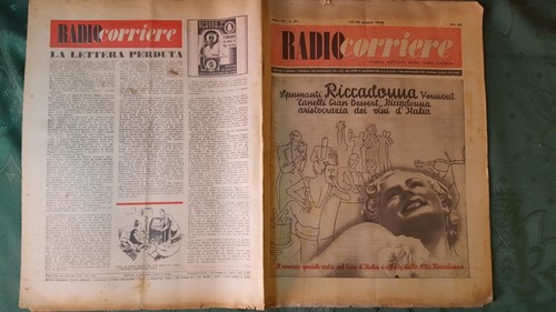 Radiocorriere eiar 1946 25 - radiocorriere,
