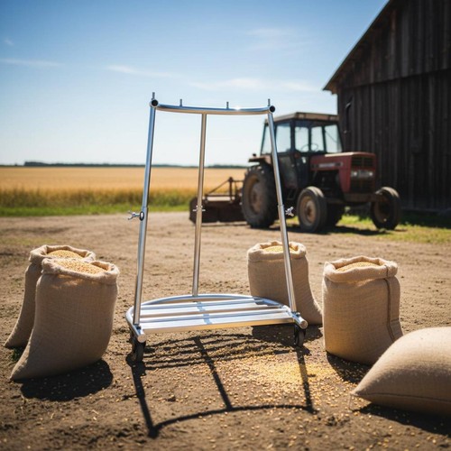 Carrello portasacco regolabile - portasacco,