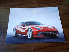 Ferrari  F12 BERLINETTA  Card Ufficiale Ferrari , 1 *Stampa-Launch Press