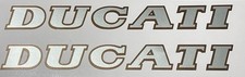2 DUCATI adesivi Bicolore old