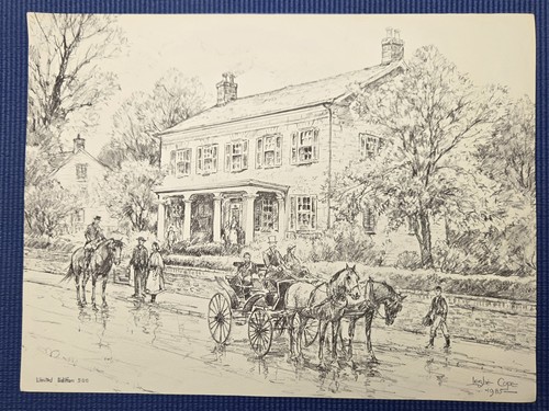 Leslie cope print 1985 - leslie,
