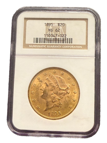 1895 oro 20 dollari - oro,