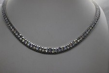 Collana tennis donna acciaio - tennis,