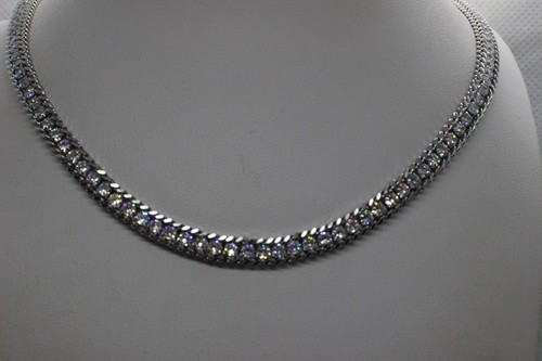 Collana tennis donna - collana, acciaio