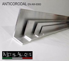 Profilo L Lati Difformi Alluminio da 20 25 30 40 mm IN DIVERSE LUNGHEZZE E SP.