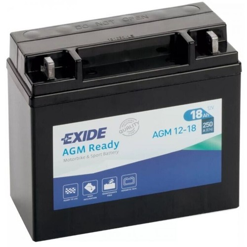 Batteria exide moto agm 18 - exide, 12-18