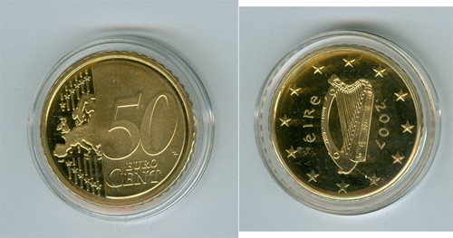 Irlanda cent proof - 50,