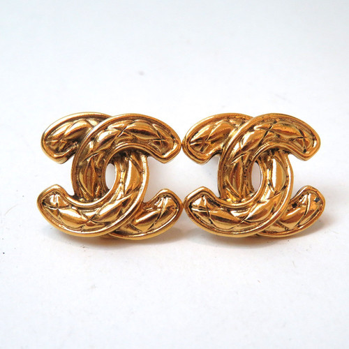 Orecchini chanel logo - orecchini,