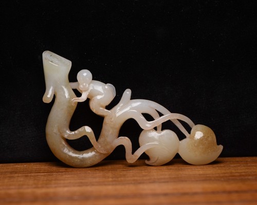 Statuina scimmia ornamento