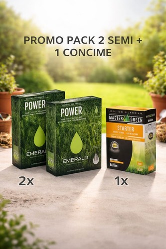 Kit prato semi emerald - prato:, 2x
