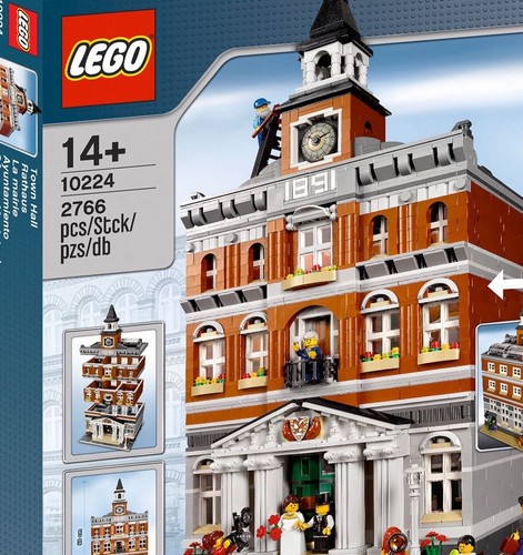 Lego town hall 10224 - hall,