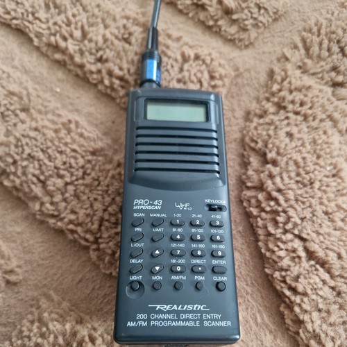 Radio scanner realistic pro - realistic,