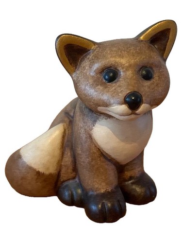 Thun volpe ceramica figura - thun,