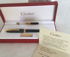 Stylo Cartier in ebanite