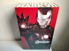 HOT TOYS MMS 185 AVENGERS IRONMAN IRON MAN MK VII 7 ROBERT DOWNEY JR. FIGURE 1/6