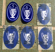 TOPPA UEFA CHAMPIONS LEAGUE OLD PATCH TROPHY 4 5 6 7 8 9 MILAN REAL LIVERPOOL