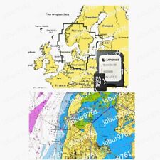 2025 Navionics+ Plus microSD SD scheda grafica mappe Skagerrak & Kattegat Scandinavia