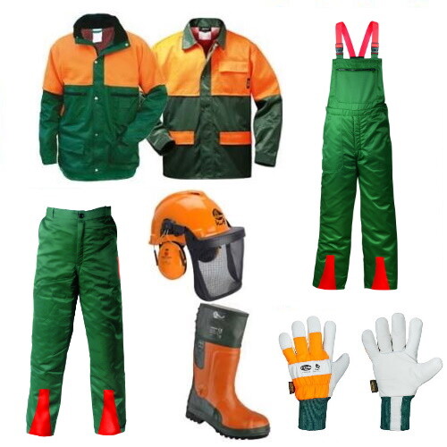 Pantaloni antitaglio stivali