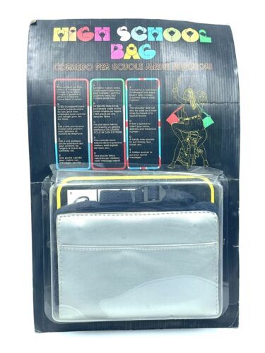 Vintage 80s high - school, bag
