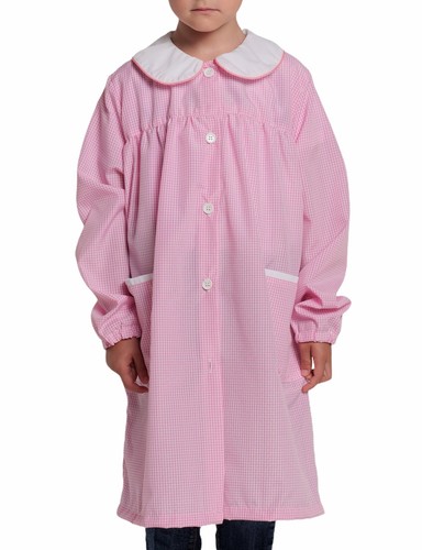 Grembiule camice bambina - bambina, rosa