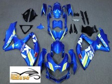 CARENE ABS SUZUKI GSX R 600/750 K8 2008/ 2009  2010 2008 BLU INIEZIONE + UNGHIA