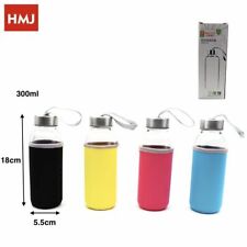 x Bottiglia Borraccia Di Vetro