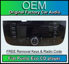 Fiat Punto Evo CD player, Car