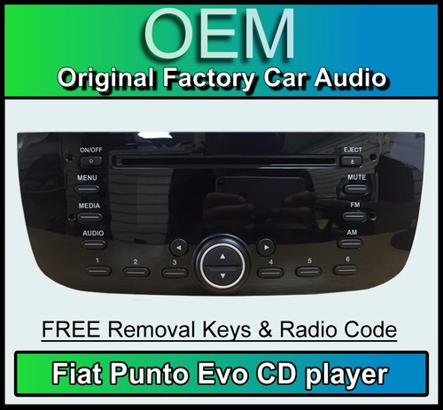 Lettore fiat punto - cd,