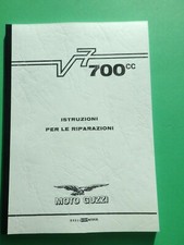 Moto Guzzi V7 700cc, Istruzioni per le Riparazioni, 1. Edizione, 1968, Repro