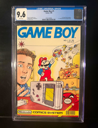 Valiant game boy cgc - valiant,