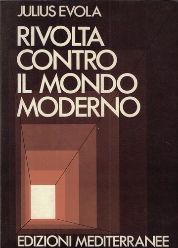 Evola rivolta contro il - j.,