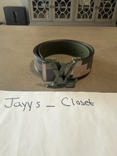 Louis Vuitton Damoflage Belt