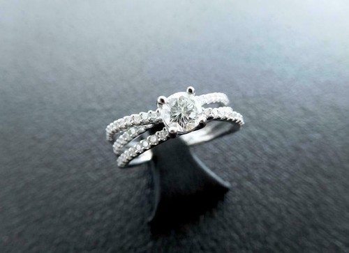 Anello fidanzamento design - anello,