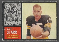 1962 Topps #63 Bart Starr