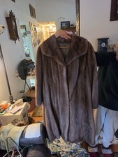 Cappotto visone saga mogano