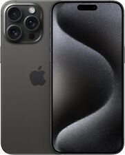 Apple iPhone 15 Pro Max 256 GB titanio nero incl. silicone e vetro protettivo