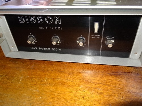 Binson po601 max power - binson,