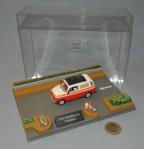 Coffret diorama fiat - uh, 1/43
