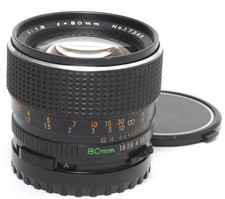 Obiettivo Mamiya-Sekor C 1.9/80mm messa a fuoco manuale attacco Mamiya 645