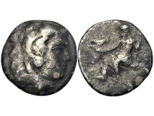 Reyes de Macedonia, dracma a