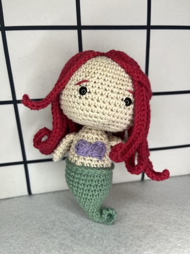 Ariel bambola amigurumi di - bambola, amigurumi,