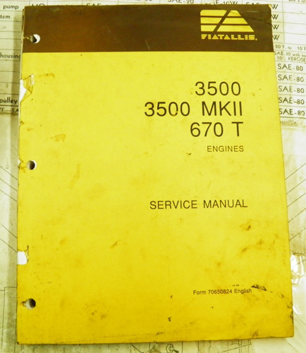 Manuale manutenzione motore - manutenzione,