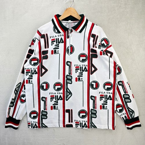 Polo vintage fila usa manica - fila,