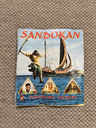 Album sandokan figurine - sandokan, panini