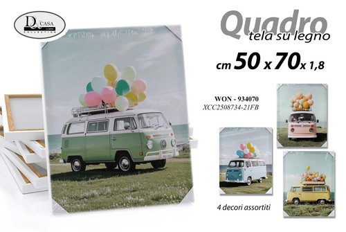 Quadro stampa tela canvas - su,