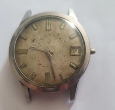 OROLOGIO 25 JEWELS AUTOMATICO SWISS FUNZIONANTE 35mm Non Si Vede MARCA