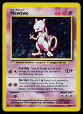 Pokemon Card - Mewtwo 10/102